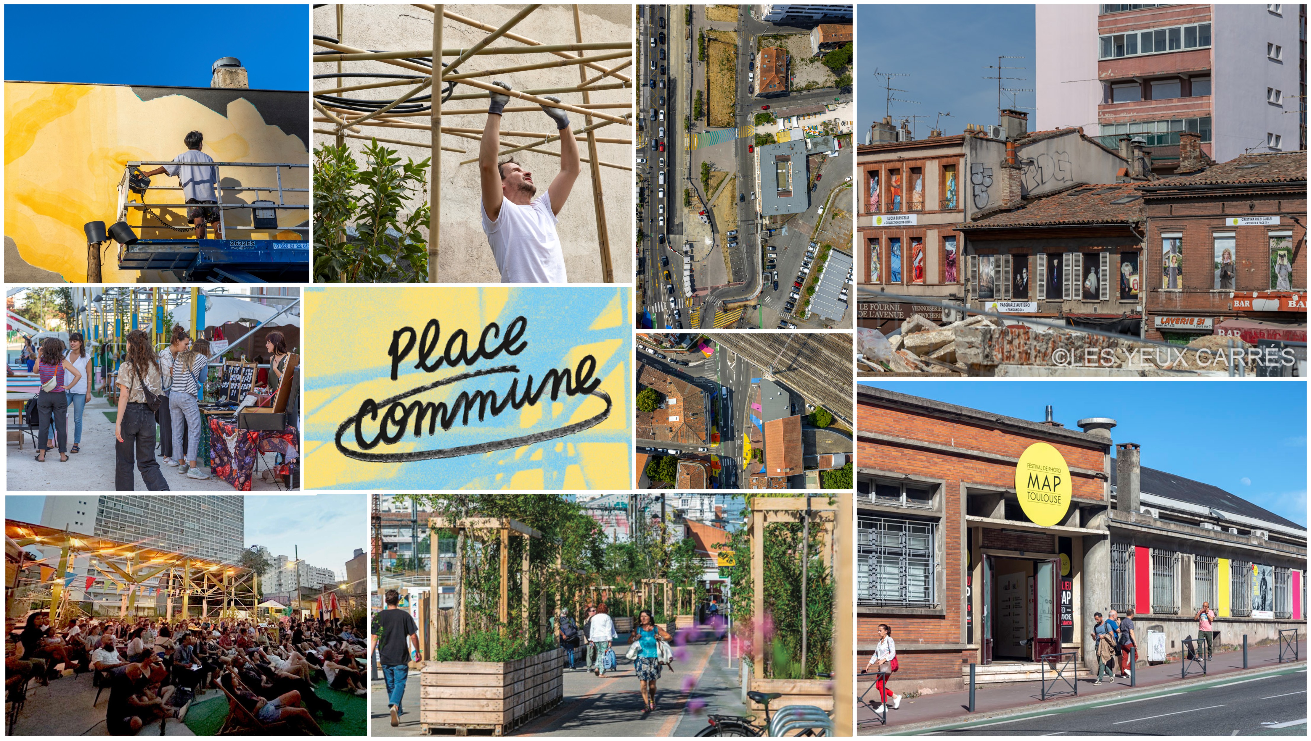 Actions d'urbanisme transitoire Grand Matabiau